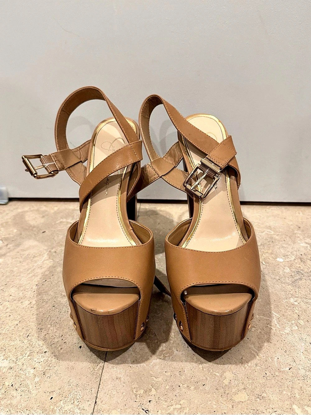 Jessica Simpson Samintia Ankle Strap Platform Sandal Samintia Platform Sandal - Picture 2 of 5